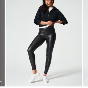 Spanx faux leather leggings